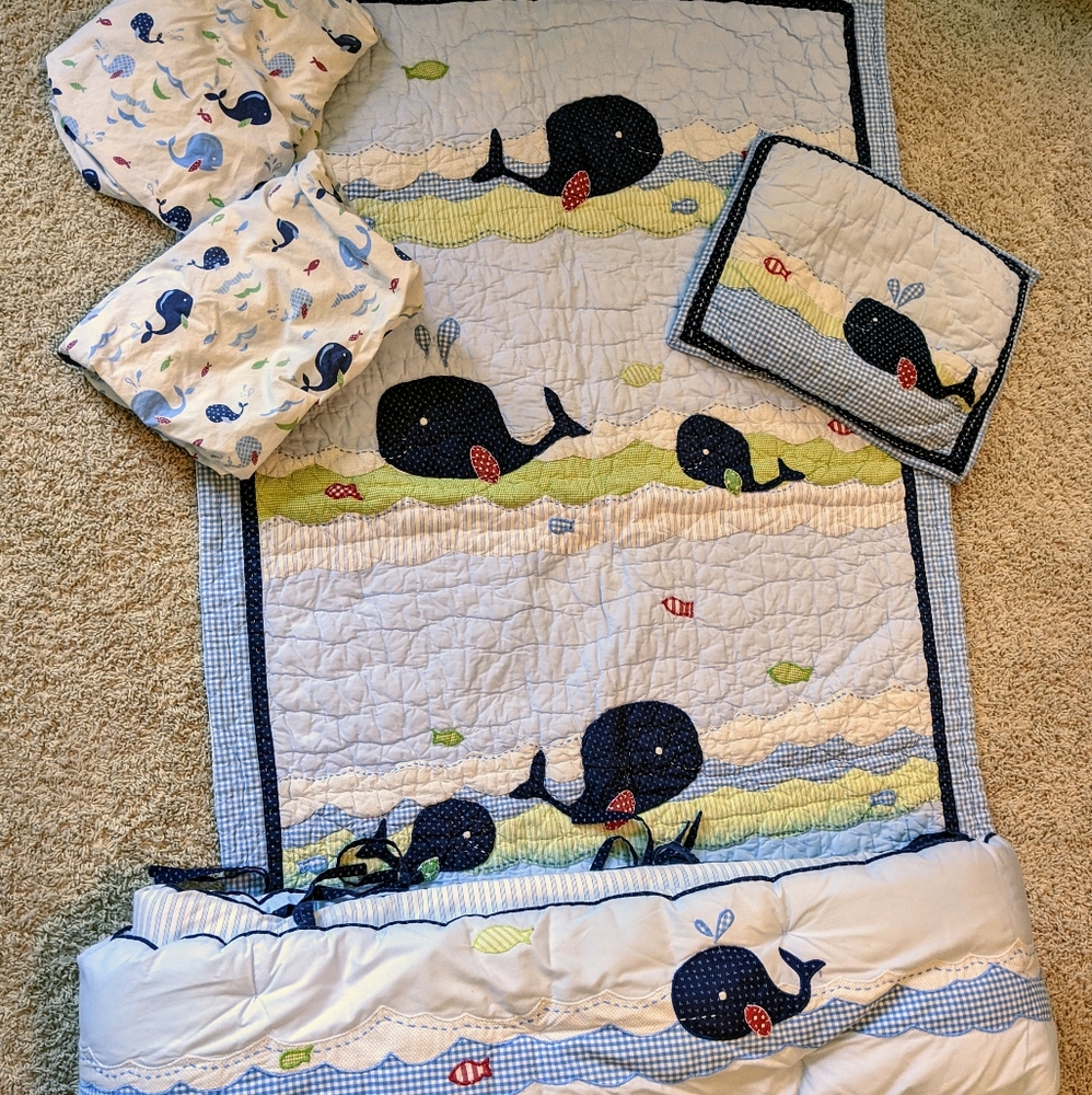 Pottery Barn Kids Jackson Crib Bedding